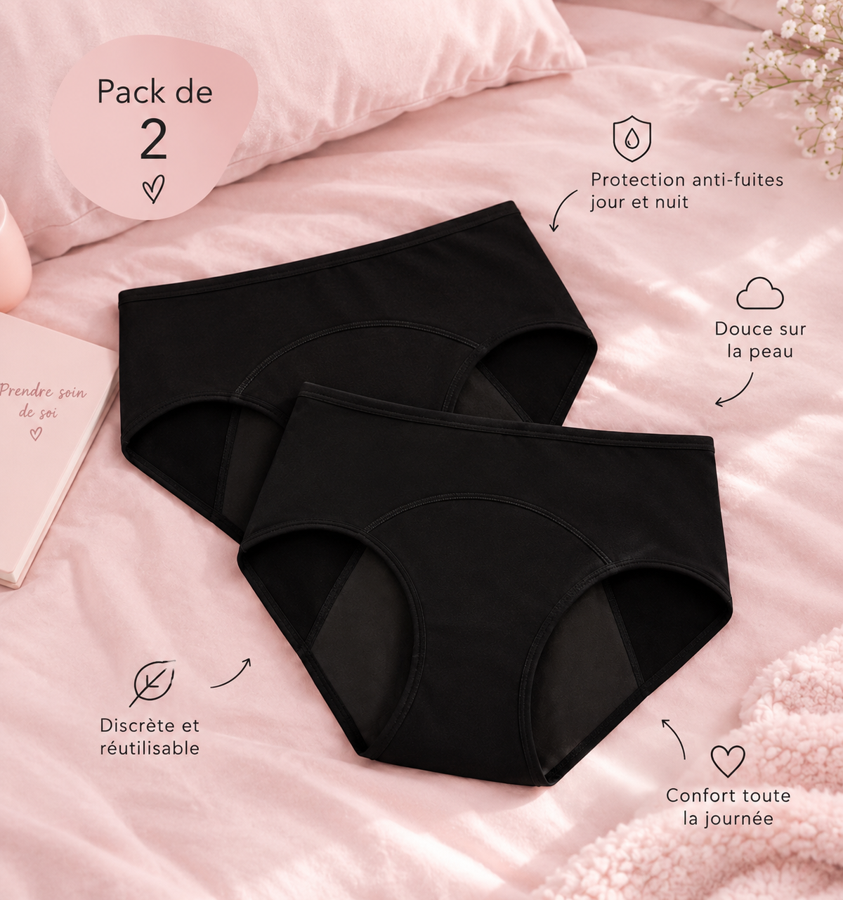 Culotte Règles Coton Air
